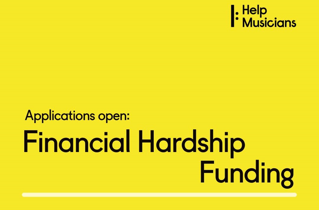 Help Musicians relaunch Hardship Fund for musicians struggling to make ends meet due to COVID-19